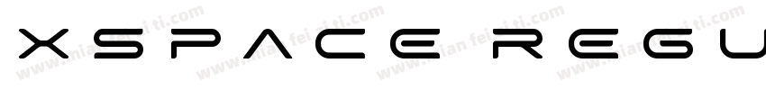 Xspace Regular字体转换